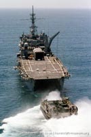 Military Hovercraft - the LCAC with the United States Navy